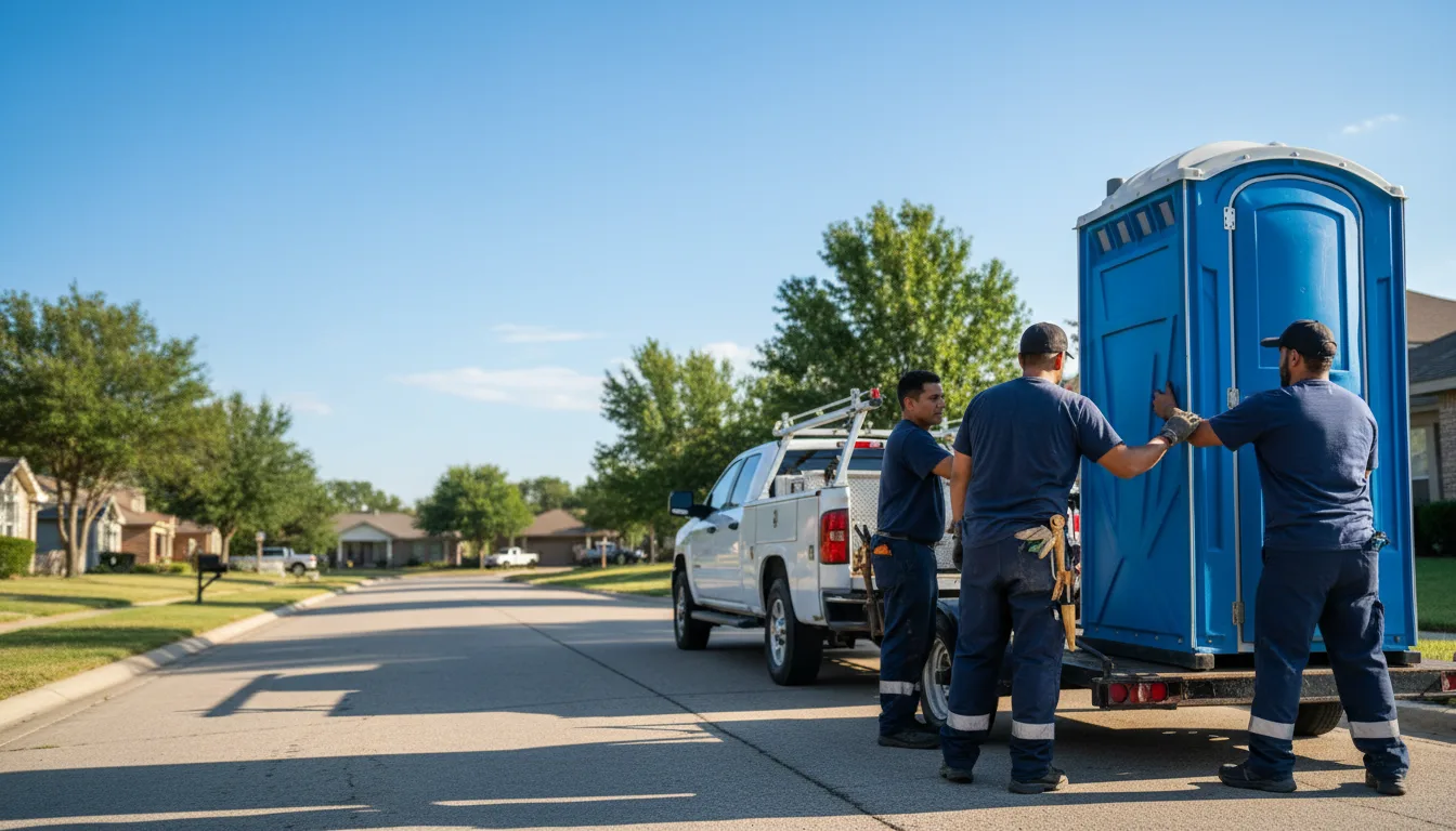 Portable Toilet Rental in Fritch, TX near me